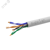 Витая пара SUPRLAN Standard UTP 5e 4x2xAWG24 Cu PVC In. 100м (RUS) 01-0332-1 SUPRLAN