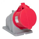 Розетка стационарная наружная 124 3Р+РЕ 32А 380В IP44 EKF PROXIMA ps-124-32-380-PRO EKF