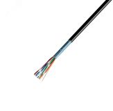 Кабель витая пара F/UTP категория 5e ZH нг(А)-HF 4PR 24AWG внешний черный 305м, REXANT 01-0165 REXANT