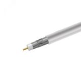 Кабель коаксиальный RG-6 белый CCS 1,02 / Conduct.24% / Al 96х0,12 / Tri-shield PVC Net.on          100м (RG-6/96 CCS) 03-0110 Net.on