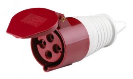 Розетка кабельная 32А 3Р+PE IР44