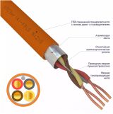 Кабель огнестойкий КПСЭнг(А)-FRHF 2x2x0,50 кв.мм, 200 м, 01-4923-1 REXANT