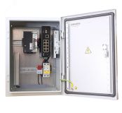 Узел коммутационный 8хPoE, 1хRJ45, 2хSFP, 240 Вт, IP66, 300х400х210 мм 00013587 OSNOVO
