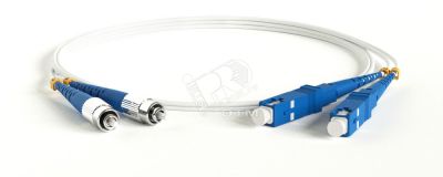 Патч-корд волоконно-оптический (шнур) SM 9/125 (G657) SC/UPC-FC/UPC 2мм duplex LSZH (2м) 238632 Hyperline