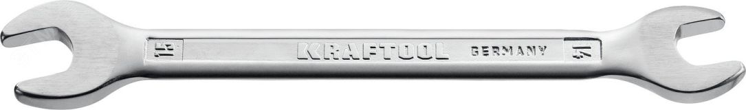 Ключ рожковый гаечный 14 x 15 мм, 27033-14-15_z01 KRAFTOOL