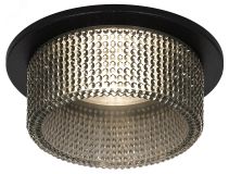 Светильник встраиваемый декоративный DK109 BK/GR MR16 GU5.3 черный серый Б0058420 ЭРА