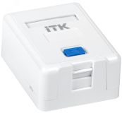 Корпус настенной розетки для 1 модуля Keystone Jack CS2-012 ITK