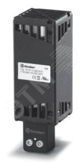 Электронагреватель щитовой электропитание 110-250В AC/DC тепловая мощность 25Вт установка на рейку 35мм IP20 7H5102300025 FINDER