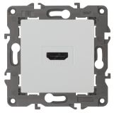 Розетка HDMI, Эра Elegance, белый, 14-3114-01 Б0034332 ЭРА