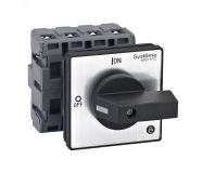 ВЫКЛЮЧАТЕЛЬ-РАЗЪЕДИНИТЕЛЬ 4P 40A IP20 С ЧЁРНОЙ РУКОЯТКОЙ НА ДВЕРЦУ 4 ВИНТАМИ MSD40420B Systeme Electric