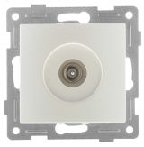 Bravo Розетка антенная, одинарная, скрытая установка.  жемчуг С10А1-028 GUSI ELECTRIC