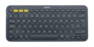 Клавиатура беспроволная K380, 80 клавиш, темно-серый 7000009004 Logitech