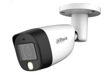 Видеокамера аналоговая 5Мп цилиндрическая уличная ИК-20м LED-20м IP67 (3.6мм) 143775 Dahua