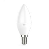 Лампа светодиодная LED 6 Вт 420 лм 3000К AC180-240В E14 свеча теплая  Elementary Gauss 33116 GAUSS