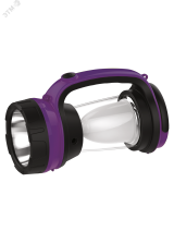 Фонарь универсальный аккумуляторный , 24 x 0,5W LED + 3 W, аккум. 4V 0,9 Ah x 2, 420Lm - 7 часов, 240Lm - 4 часа KOCAP2008M-LED Космос