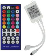 Контроллер для светодиодной ленты с ИК пультом RGBW-Controller-12/24V-96/192W-IP20-IR ЭРА Б0061113 ЭРА