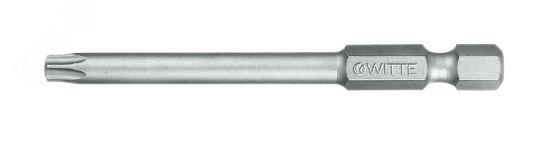 Бита TORX T25 х 90 мм 1/4'' E6.3 Industrial 296842000 WITTE