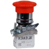 КМЕ5611мФС-красный-1но+1нз-гриб-IP65 271786 КЭАЗ