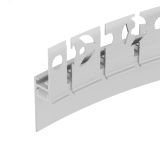 Профиль PLINTUS-FANTOM-BENT-H20-SIDE-2000 WHITE (Arlight, Алюминий) 043674 Arlight