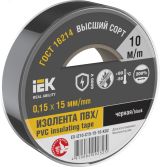 Изолента 0.15х15мм черная 10м EX-IZ10-C15-15-10-K02 IEK