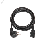 Кабель питания TLKSchuko CEE 7/7 - C13 3x0.75мм2 1.8 м 250В 6A черный ЭКО07003 TLK