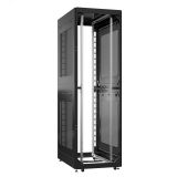 Шкаф серверный 42U 800х1000 передняя дверь: без. задняя дверь: без. боковые панели: перфорированные. цвет: черный RAL9005  EX 8042.9002 SYSMATRIX