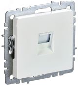 BRITE Розетка компьютерная RJ45 кат.5E РК10-БрЖ жемчуг BR-K10-1-K36 IEK