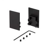 Заглушка SL-COMFORT-2542 BLACK глухая (ARL, Металл) 031773 Arlight