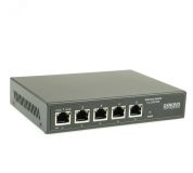 PoE коммутатор 2.5G Ethernet на 5 RJ45 портов. Порты: 1 x 2.5G с PoE + 3 x 2.5G с PoE, 1 x 2.5G 00-00014344 OSNOVO
