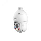 Видеокамера IP 2Мп купольная IP66 ИК/LED-100м с PoE ИИ и активным сдерживанием (4.8-120мм) 144550 Dahua