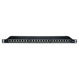 Патч-панель 19'. 0.5 U.CAT6. 24 порта RJ45. экранированная RN6PPF2405 DKC