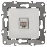 Розетка информационная RJ45, Эра12, белый, 12-3107-01 Б0014723 ЭРА