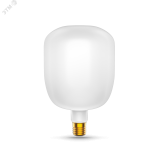 Лампа светодиодная филаментная LED 9 Вт 890 лм 4100К AC185-265В E27 V140 нейтральный матовая колба Black Filament 1015802209 GAUSS