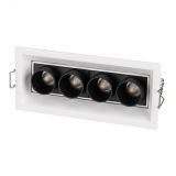 Светильник MS-ORIENT-BUILT-TURN-TC-S67x150-10W Warm3000 (WH-BK, 30 deg, 230V) (ARL, IP20 Металл, 5 лет) 031929 Arlight