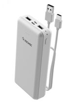 Внешний аккумулятор 20000 мАч 2 USB 5В 2,4А KPB20USB2TCMi Космос