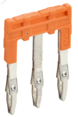 Перемычка гребенчатая для колодки клеммной CP 4мм2 3PIN IEK YCT20-00-K03-004-EC-3P IEK