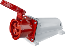 Розетка NCA-SR134-63-380 стационарная наружная 63А 3P+PE IP54 23186 Navigator Group