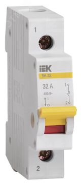 Выключатель нагрузки 1п ВН-32 32А MNV10-1-032 IEK