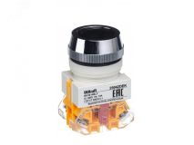 Кнопка ABLF 30мм черная 220В ВK-30