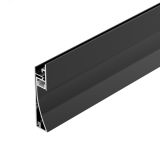 Профиль PLINTUS-H58-F-2000 BLACK (Arlight, Алюминий) 045286 Arlight