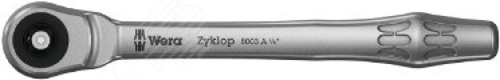 Трещотка 8003 A Zyklop Metal Push сдвижной квадрат привод 1/4 1/4 x 141 мм WE-004003 Wera