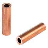 Гильза медная ГМ 10-5 (10кв мм - 5мм) (в упак.100шт), REXANT 07-5354-3 REXANT