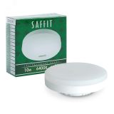 Лампа светодиодная LED 10вт GX53 дневной таблетка 55229 SAFFIT