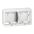 Mosaic-New Коробка накладная белая 4/5м 40мм 080285 Legrand