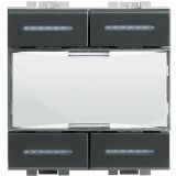KNX LL Сенсор 4к антрацит L4680KNX BTicino