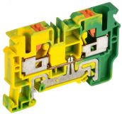 Колодка клеммная CP-PEN земля 10мм2 желто-зеленая IEK YCT21-00-K52-010 IEK