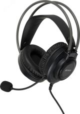 Гарнитура накладная Fstyler FH200U, кабель 2м, USB, серый 1431333 A4Tech