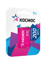 Аккумулятор 200мАч 6F22 NiMh 1Bl KOCNI-MH6F22(200mAh) Космос