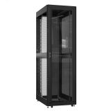 Шкаф серверный 42U 800х1200 передняя дверь: стекло IP41. задняя дверь: двустворчатая глухой металл IP51. боковые панели: без. цвет: черный RAL9005  EX 8242.9150 SYSMATRIX