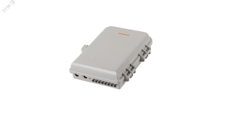 Оптическая кросс - муфта , на 16 абонентских портов, IP65, пластик, серая ЭКО54081 NIKOMAX